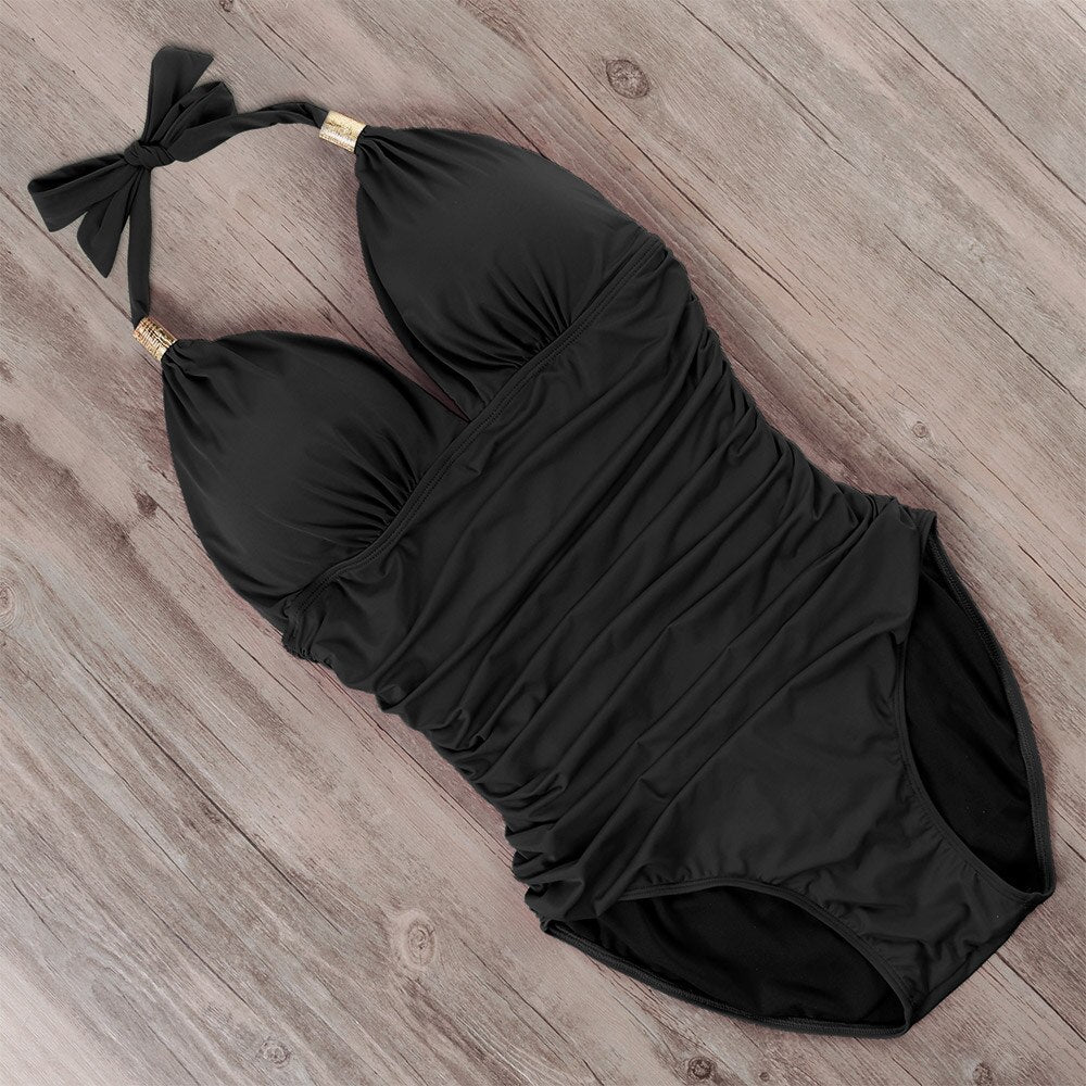 Tummy Control Ruched Swimsuit