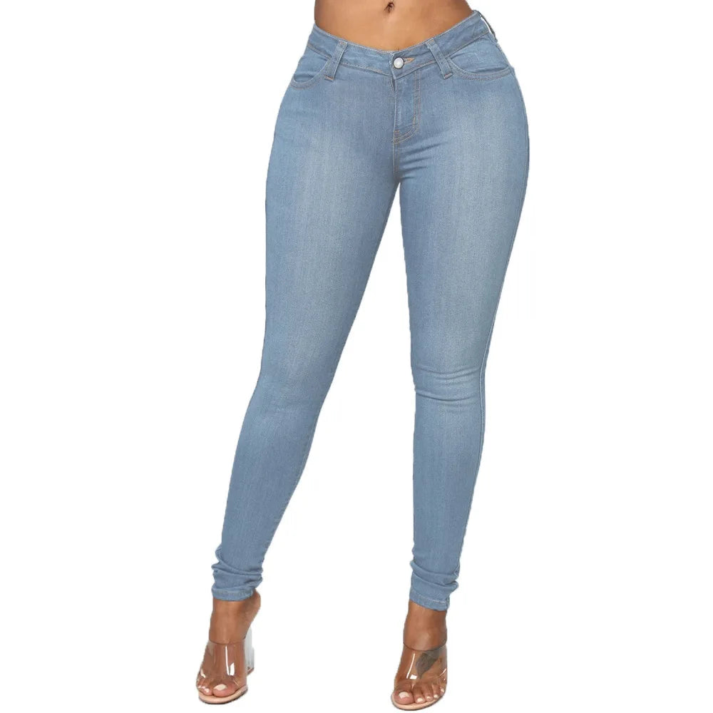 High Waist Skinny Jeans