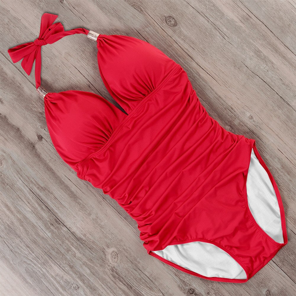 Tummy Control Ruched Swimsuit