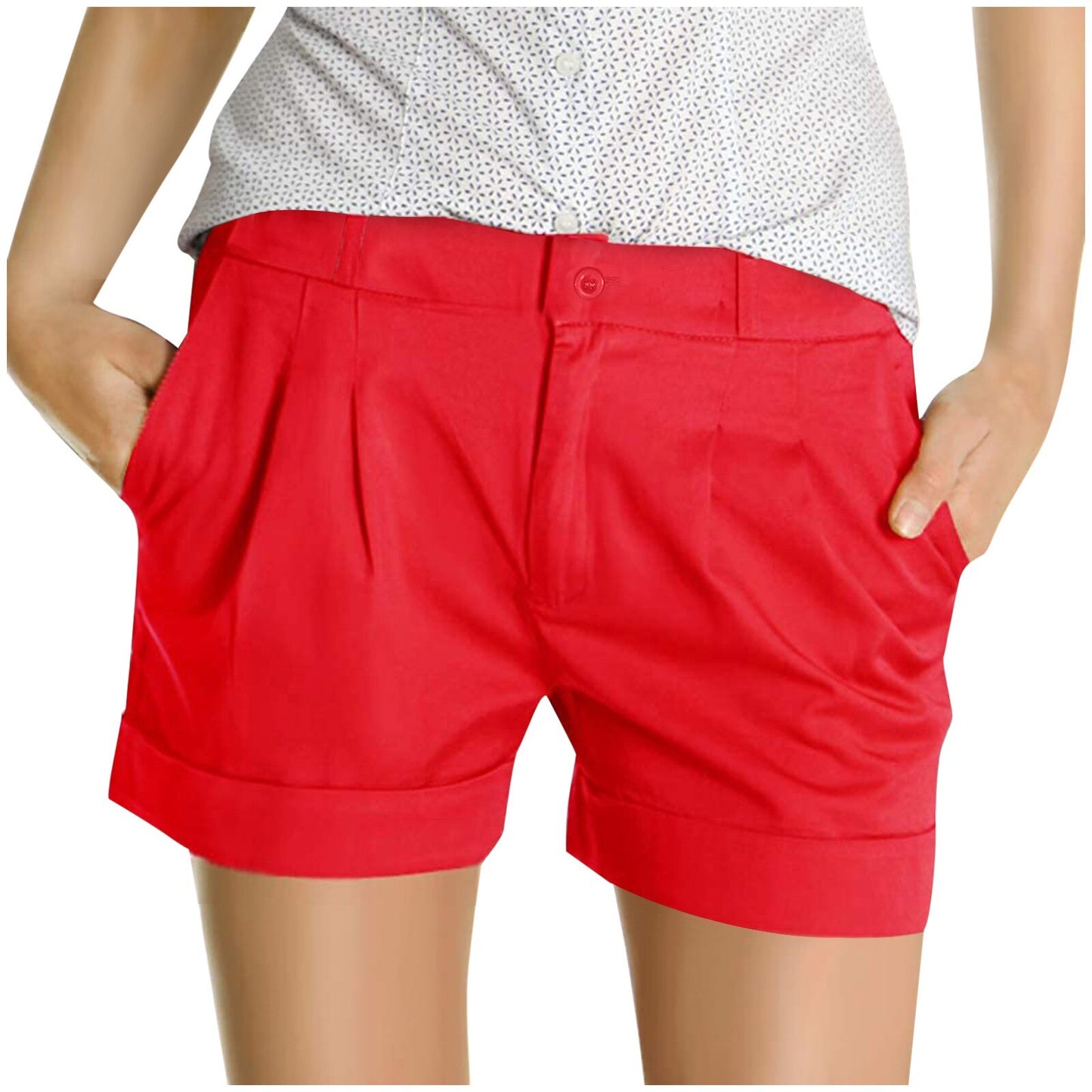 Pleated Shorts