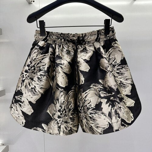 Jacquard Fashion Shorts