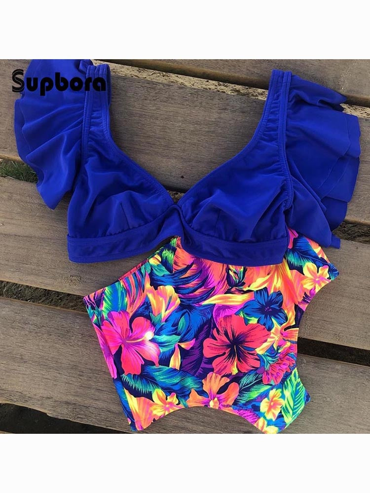 Ruffle Bikini Set