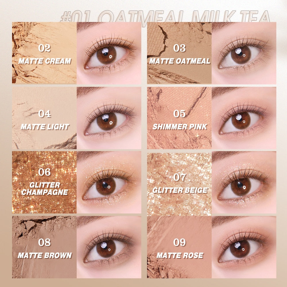 9 Color Eyeshadow Palette