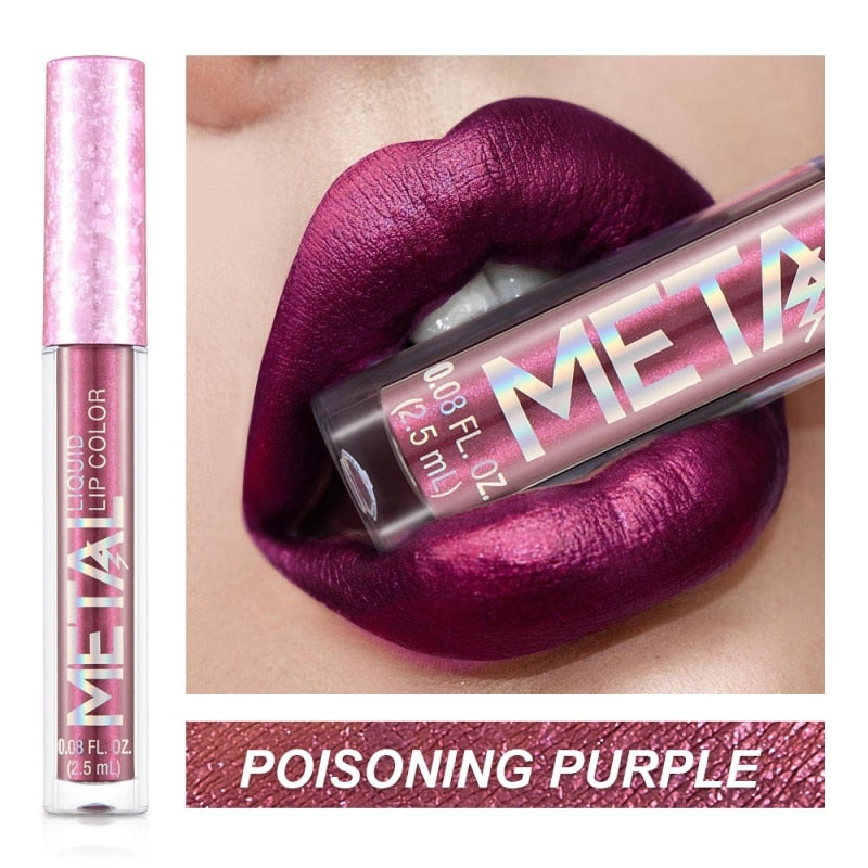 Metallic Matte Liquid Lipstick
