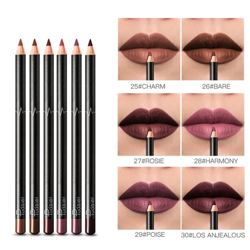 Lip Liner Pencil Set