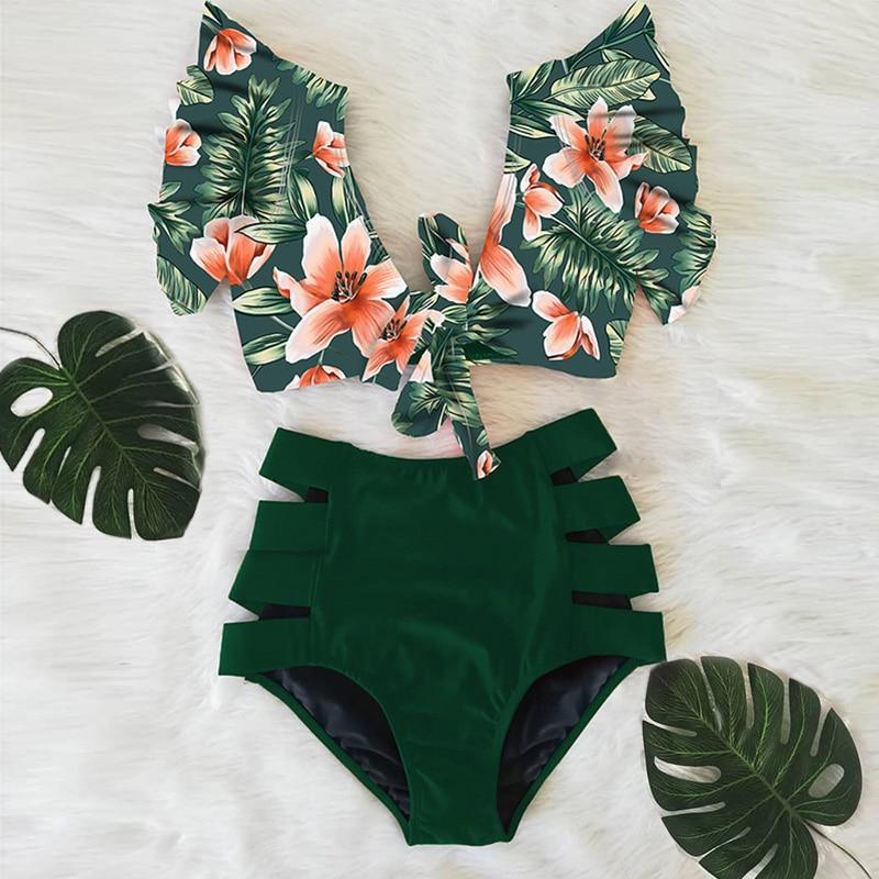 Ruffle Bikini Set