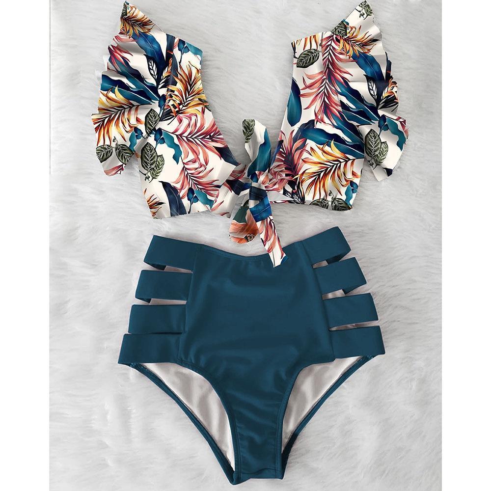 Ruffle Bikini Set