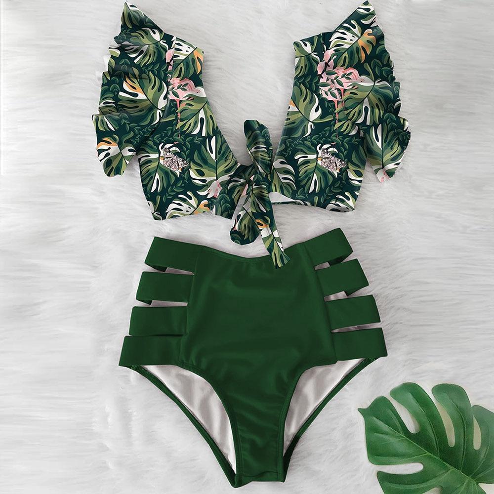 Ruffle Bikini Set