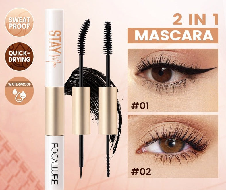 2 In 1 Black Mascara Growth Enhancer