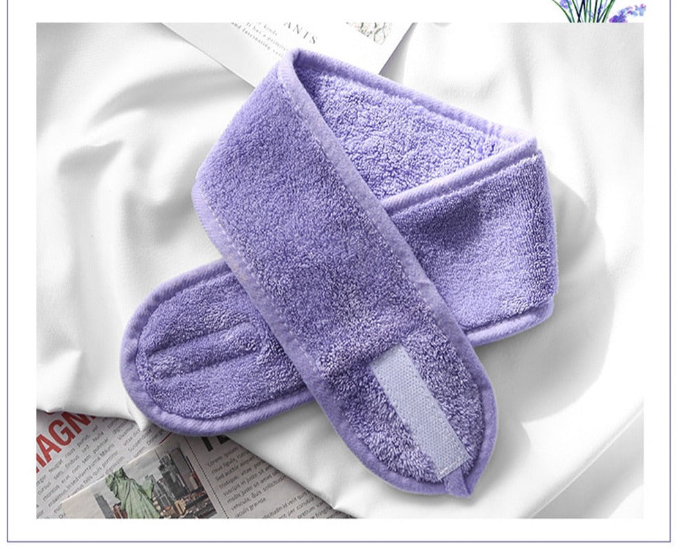 Soft Towel Adjustable Hairband