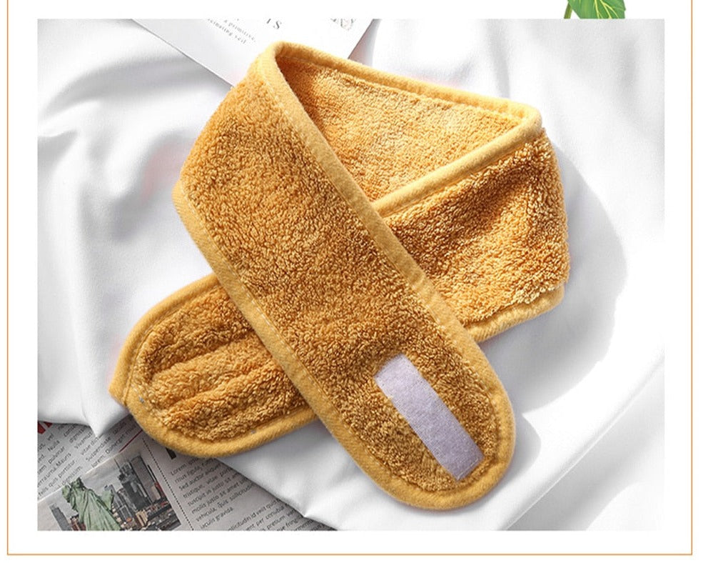 Soft Towel Adjustable Hairband