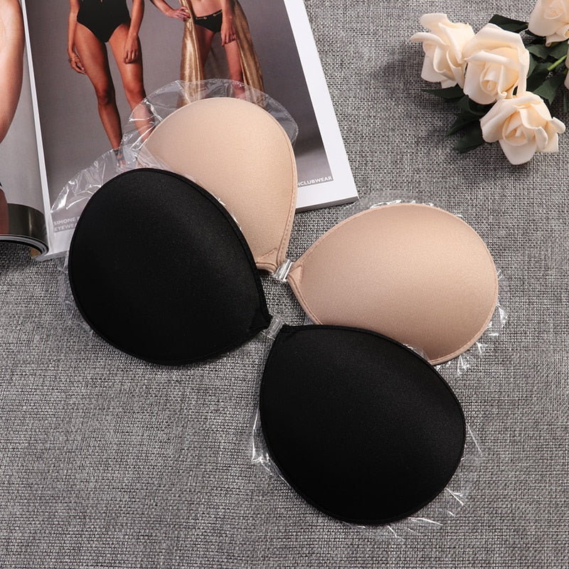 Self-Adhesive Silicone Push-Up Bra