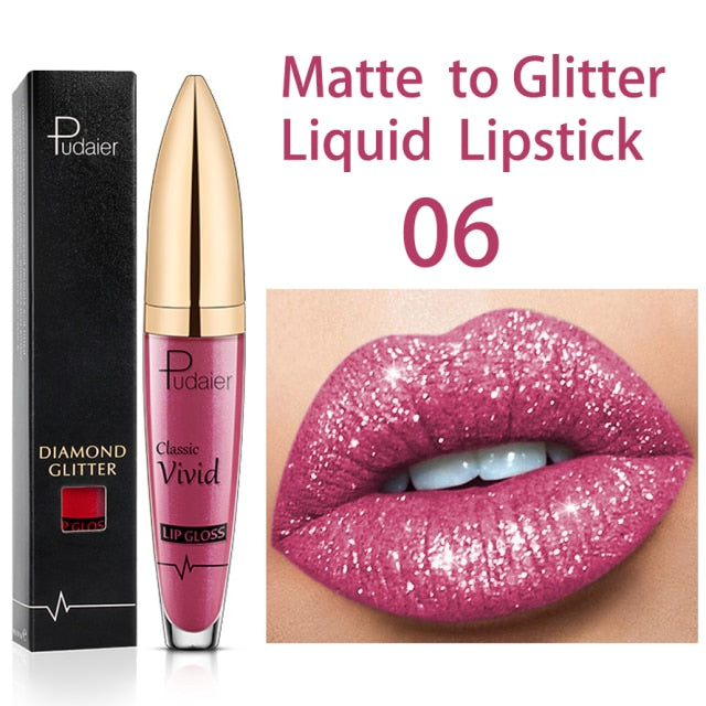 Diamond Shimmer Glitter Lip gloss