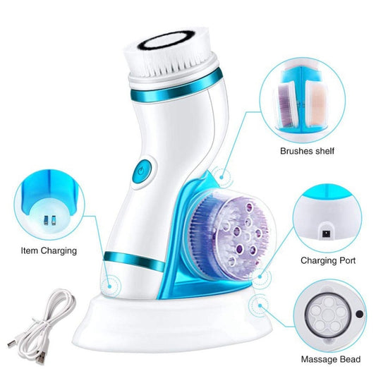 4 in 1 Electric Facial Pore Skin Cleanser